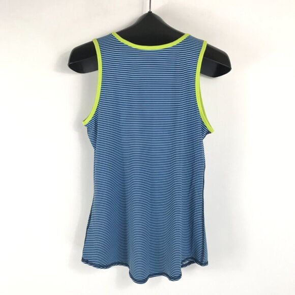Lands' End Striped Tank Top Women's Small / 6-8 Sleeveless Stretch Summer Casual - Picture 5 of 10
